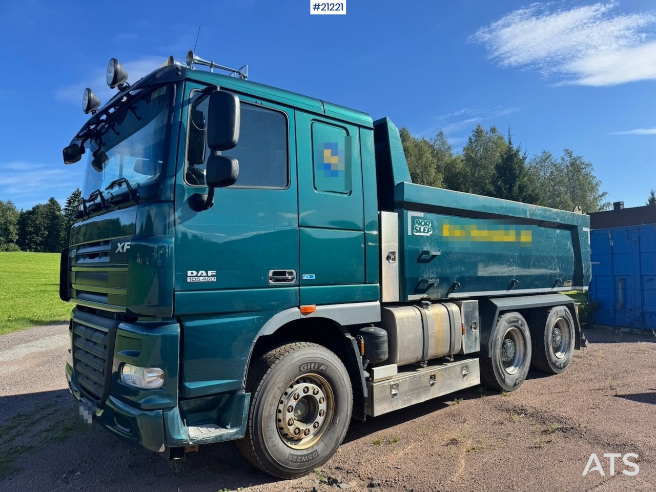 DAF XF 105.460 - Самосвал камион: снимка 2 DAF XF 105.460 - Самосвал камион: снимка 2