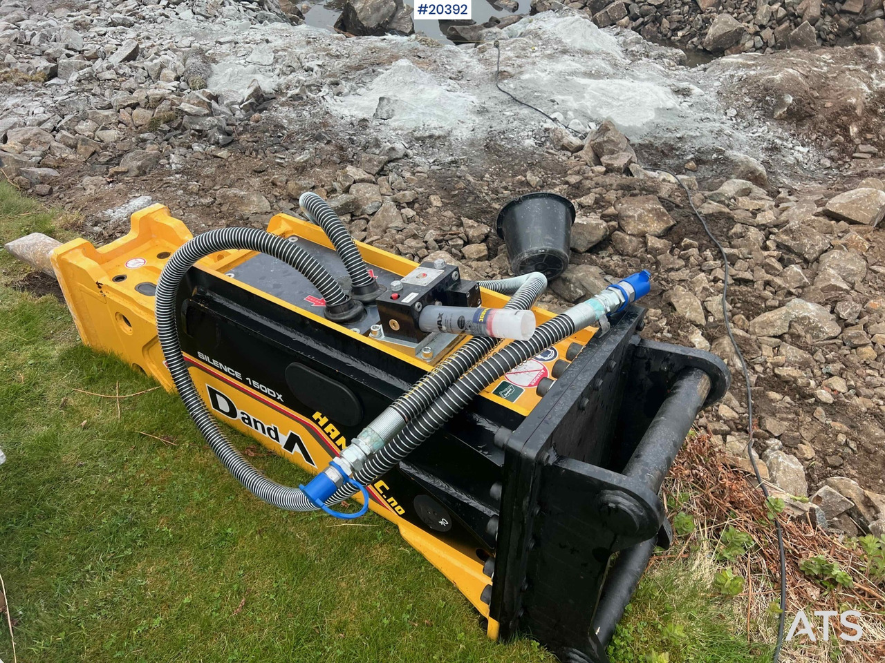 Danda D&A150DX pigg hammer (1231 kg ) m/ s60 feste - Хидравличен чук: снимка 1 Danda D&A150DX pigg hammer (1231 kg ) m/ s60 feste - Хидравличен чук: снимка 1