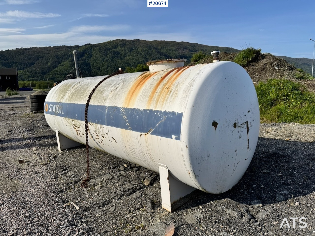 Dieseltank 9000 liter - Резервоар за съхранение: снимка 1 Dieseltank 9000 liter - Резервоар за съхранение: снимка 1