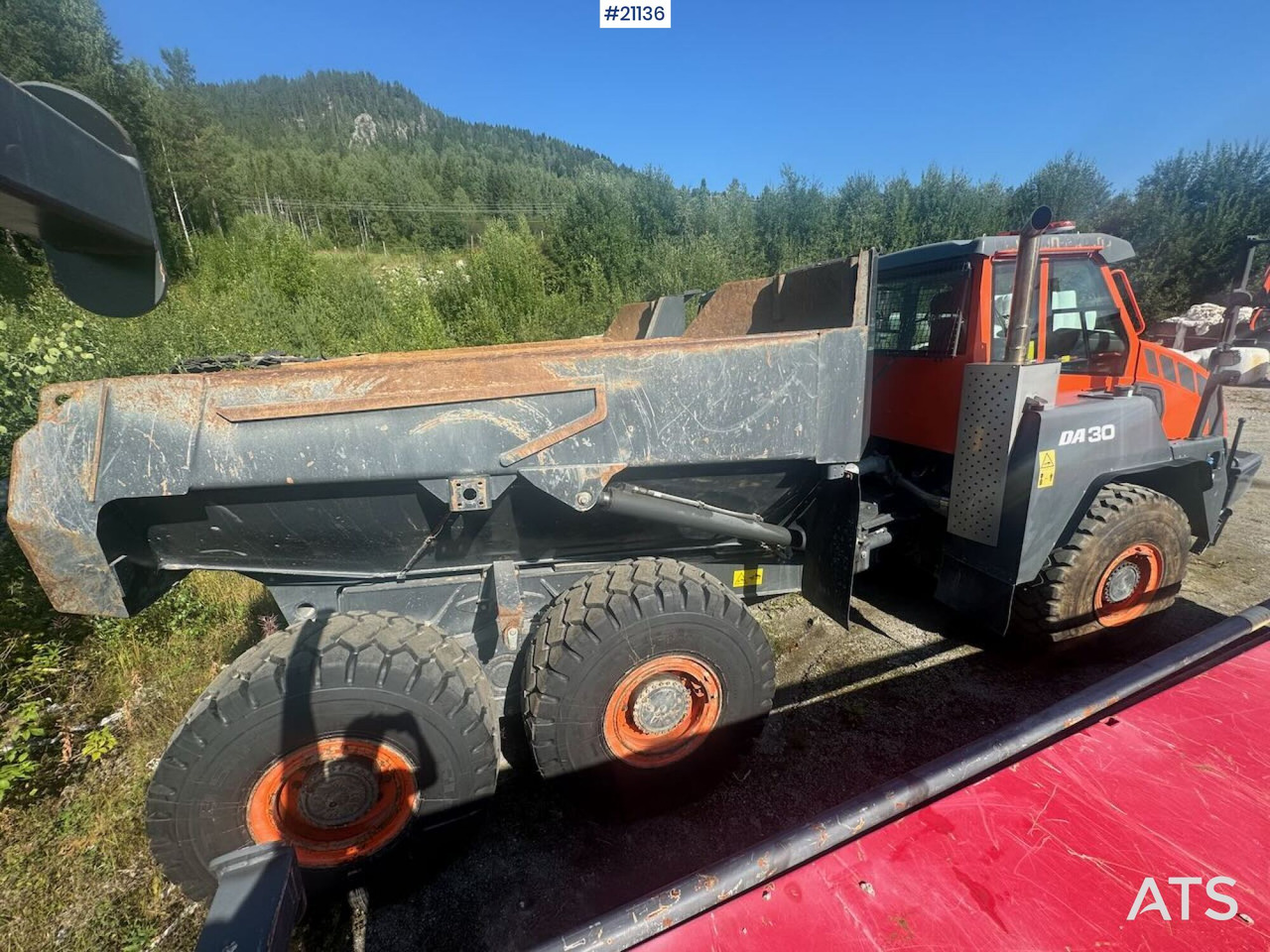 Doosan DA 30 Dumper - Съчленен самосвал: снимка 3 Doosan DA 30 Dumper - Съчленен самосвал: снимка 3