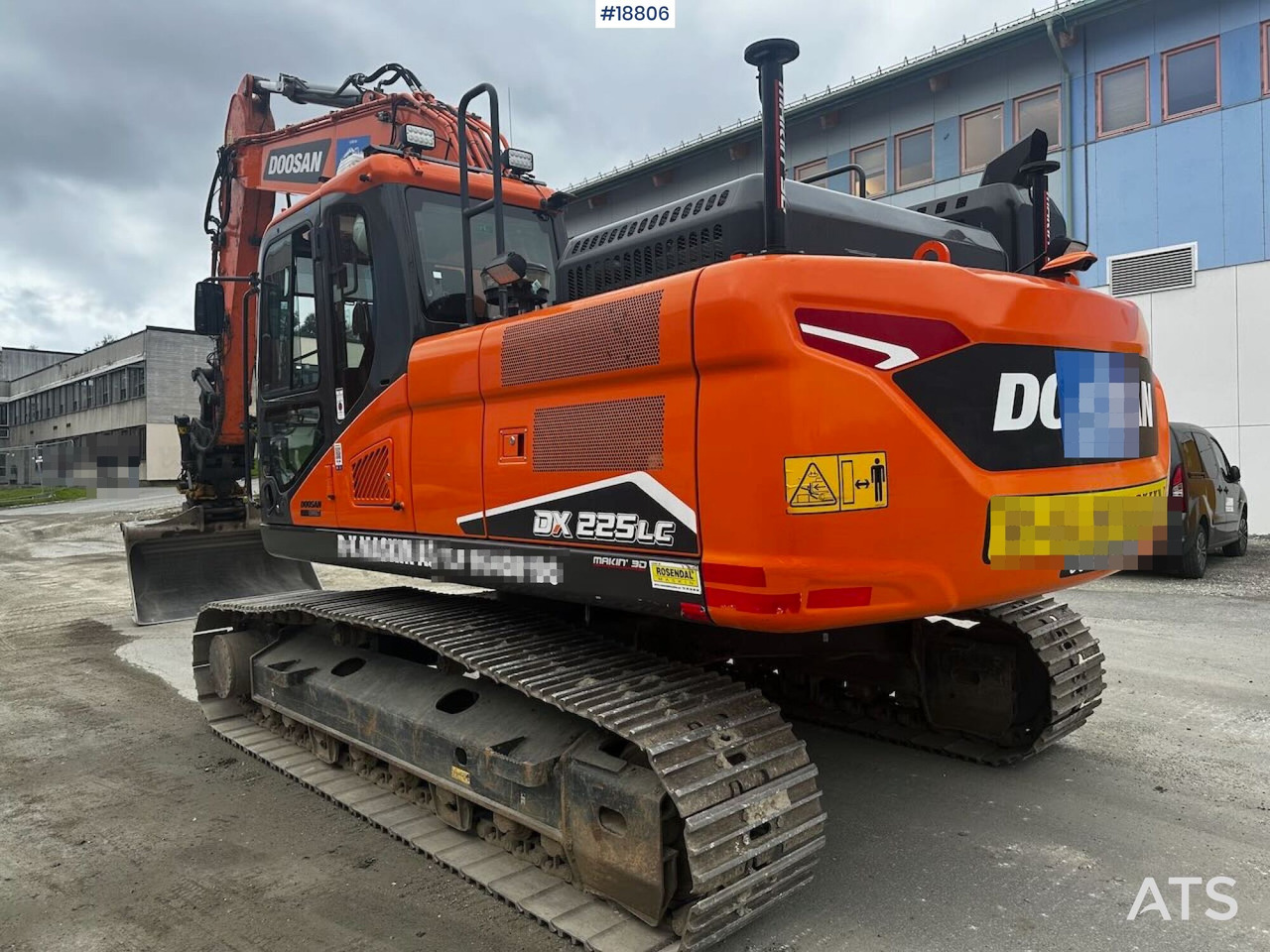 Багер Doosan DX225LC: снимка 8