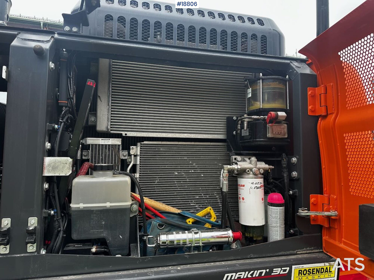 Багер Doosan DX225LC: снимка 13