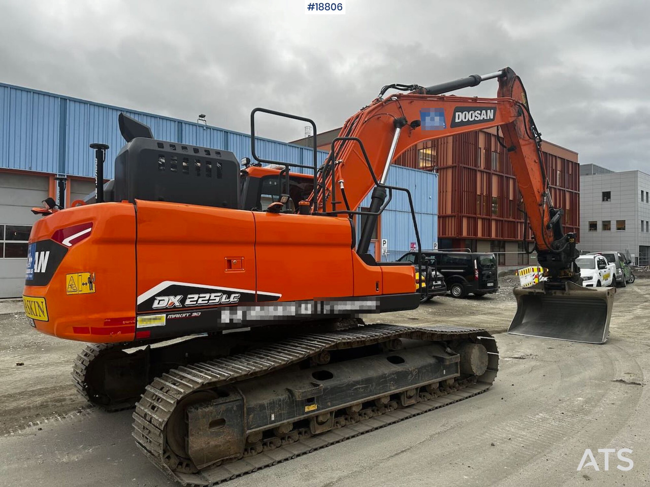 Багер Doosan DX225LC: снимка 6