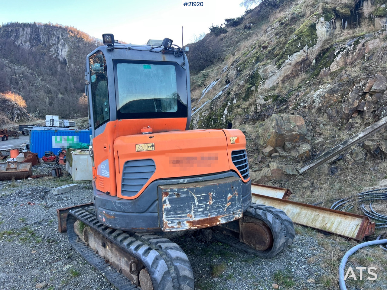 Doosan DX62R-3 gravemaskin m/ rototilt, pusseskuffe og graveskuffe - Верижен багер: снимка 5 Doosan DX62R-3 gravemaskin m/ rototilt, pusseskuffe og graveskuffe - Верижен багер: снимка 5