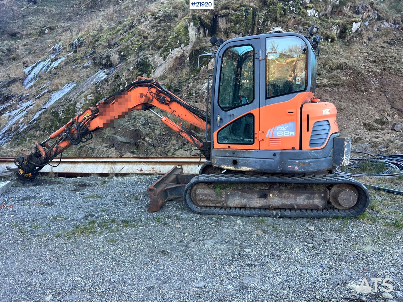 Doosan DX62R-3 gravemaskin m/ rototilt, pusseskuffe og graveskuffe - Верижен багер: снимка 3 Doosan DX62R-3 gravemaskin m/ rototilt, pusseskuffe og graveskuffe - Верижен багер: снимка 3