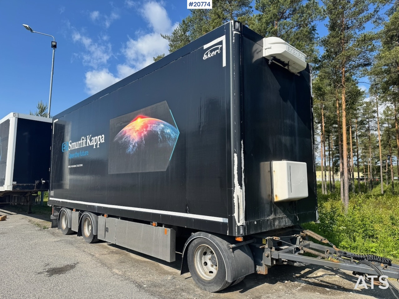 Ekeri skapslep - Затворена каросерия ремарке: снимка 2 Ekeri skapslep - Затворена каросерия ремарке: снимка 2