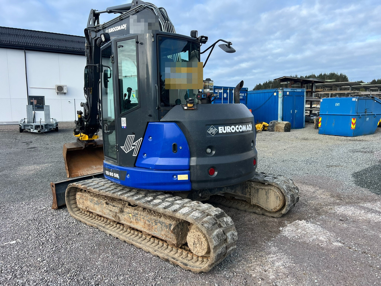 Euromach ES 85 SB4 - Багер: снимка 2 Euromach ES 85 SB4 - Багер: снимка 2