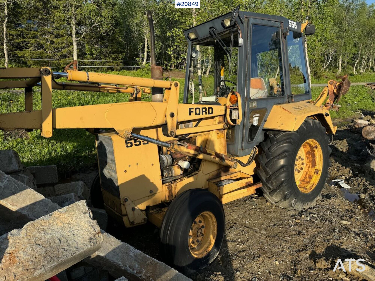 Ford 555 - Багер-товарач: снимка 3 Ford 555 - Багер-товарач: снимка 3