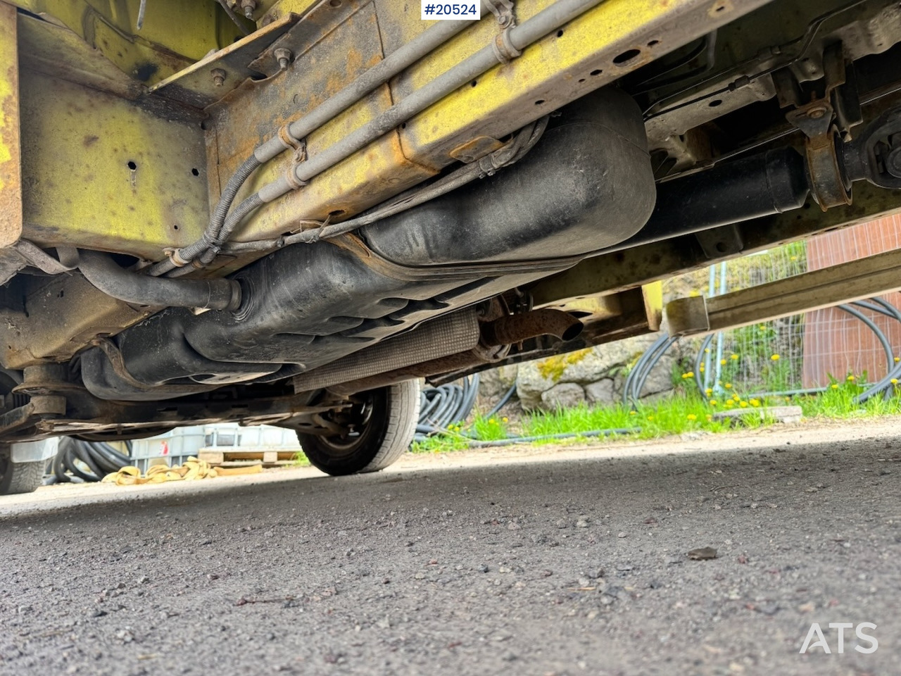 Бордови бус, Камион с кран Ford TRANSIT: снимка 12
