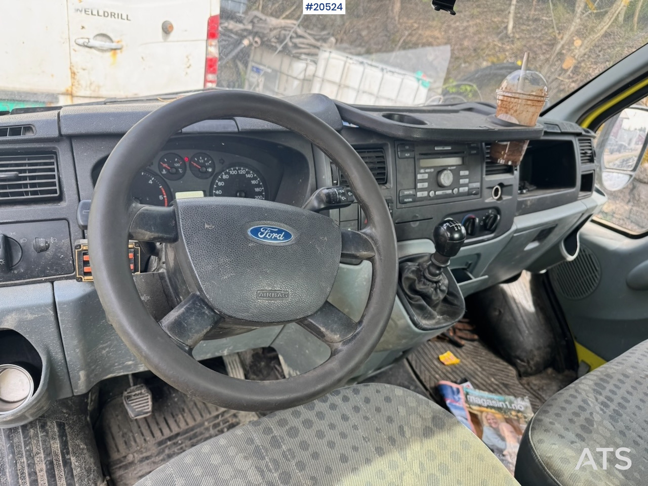 Бордови бус, Камион с кран Ford TRANSIT: снимка 26