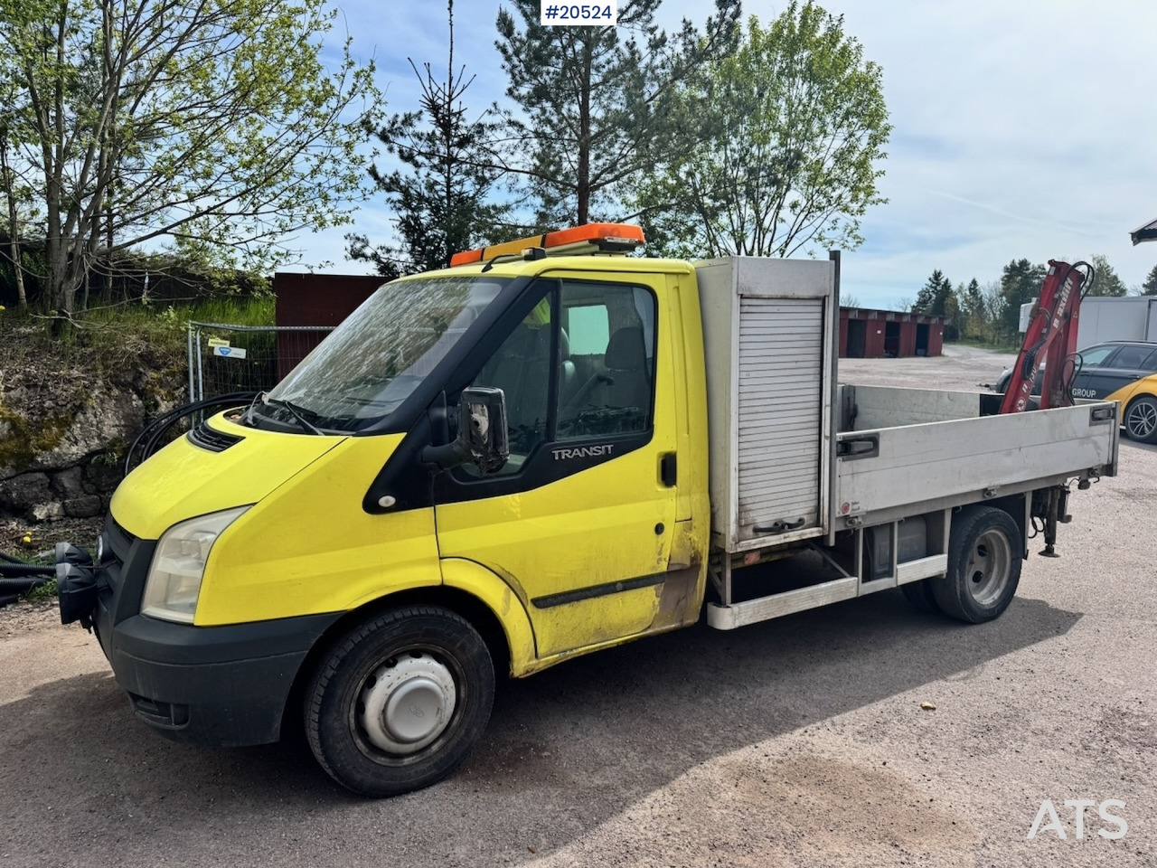 Ford Transit - Бордови бус, Камион с кран: снимка 2 Ford Transit - Бордови бус, Камион с кран: снимка 2
