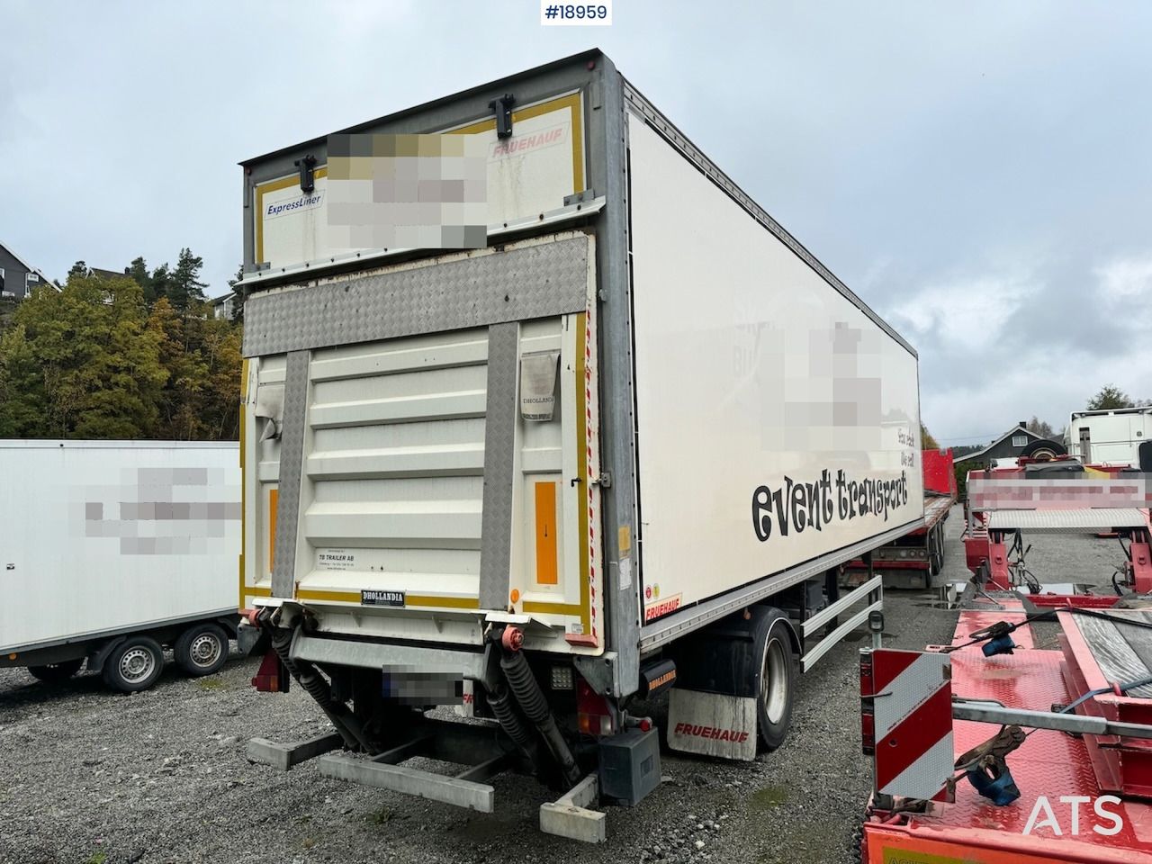 Fruehauf citysemi - Затворена каросерия полуремарке: снимка 5 Fruehauf citysemi - Затворена каросерия полуремарке: снимка 5