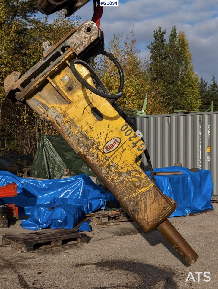 Giant GT200 - Хидравличен чук за Строителна техника: снимка 1 Giant GT200 - Хидравличен чук за Строителна техника: снимка 1