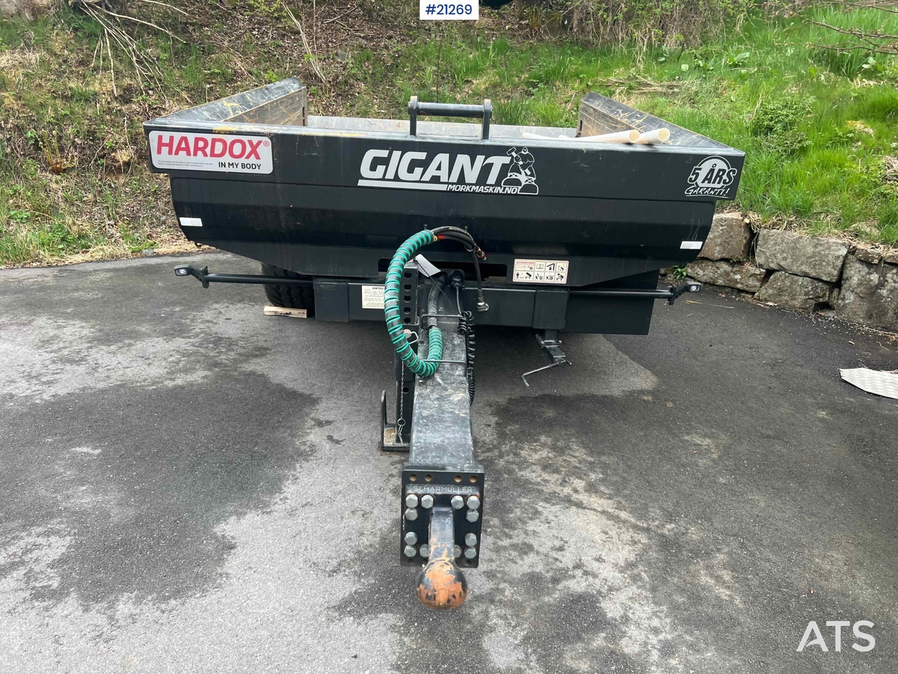 Gigant Hjulmaskin Henger - Ремарке за строителна техника: снимка 3 Gigant Hjulmaskin Henger - Ремарке за строителна техника: снимка 3