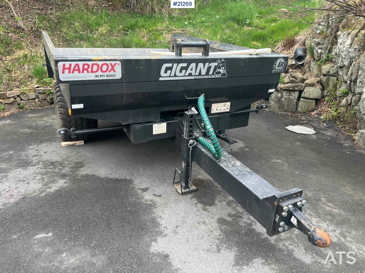 Gigant Hjulmaskin Henger - Ремарке за строителна техника: снимка 2 Gigant Hjulmaskin Henger - Ремарке за строителна техника: снимка 2