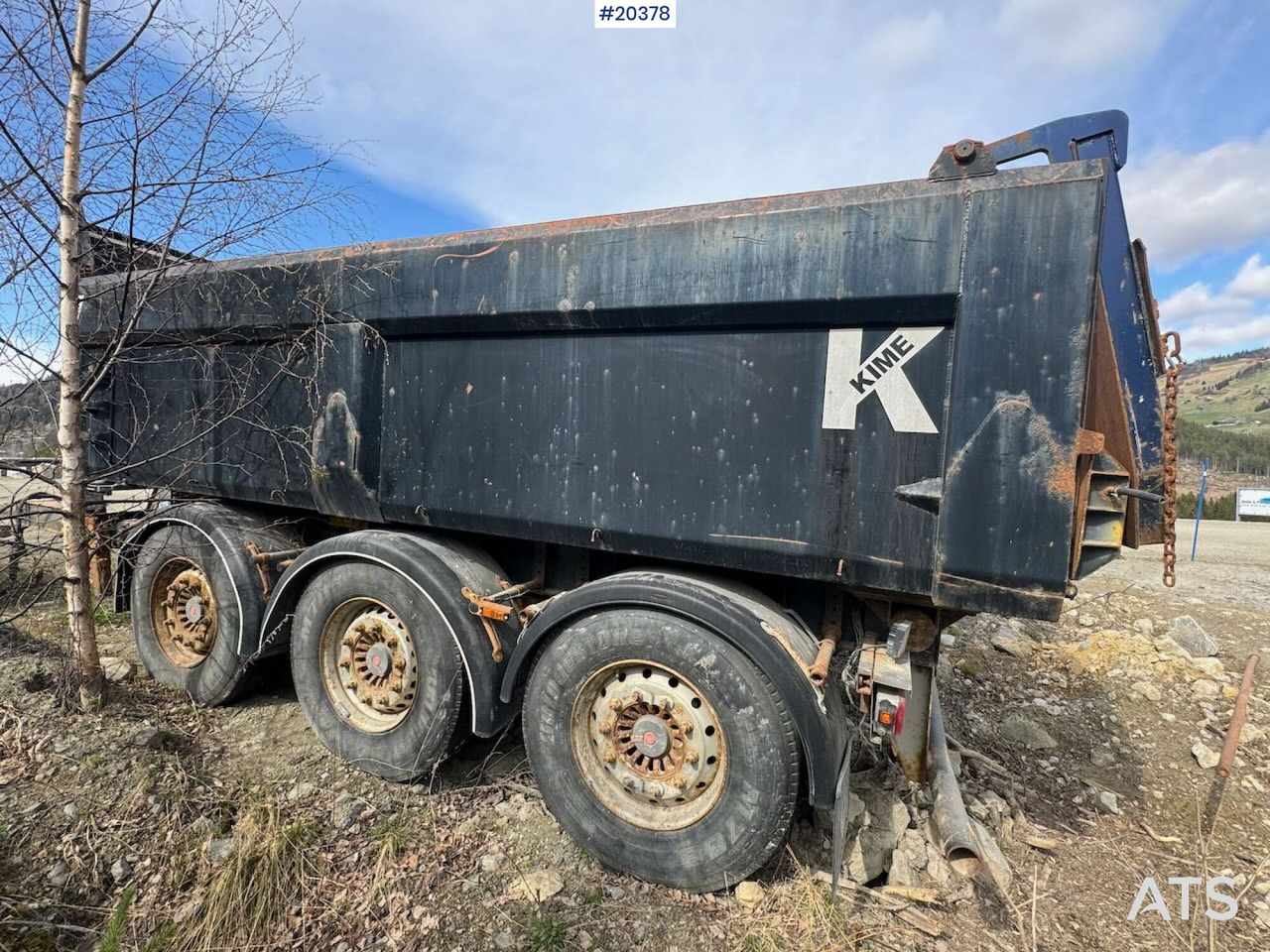 H.M Khmd 24 trippelkjerre - Самосвал ремарке: снимка 5 H.M Khmd 24 trippelkjerre - Самосвал ремарке: снимка 5