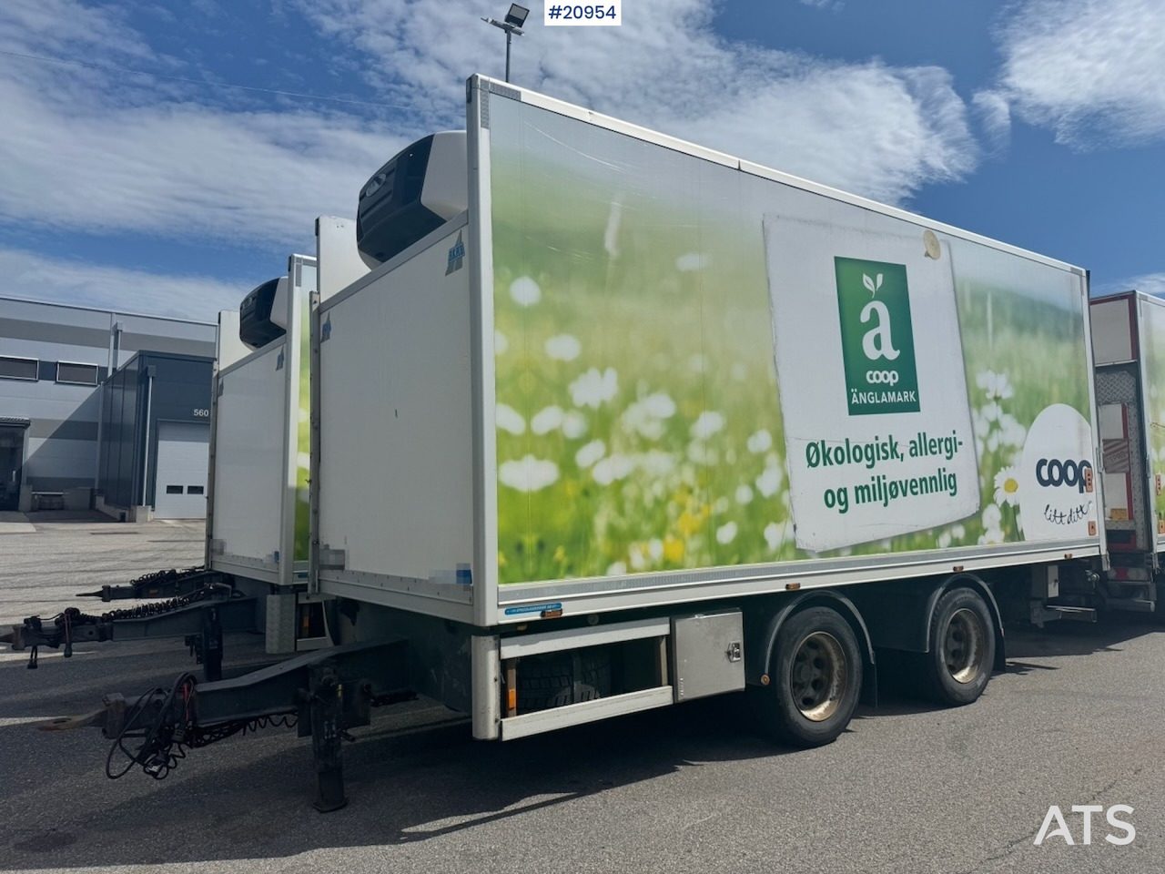 HFR 2 akslet skapkjerre - Рефрижератор ремарке: снимка 1 HFR 2 akslet skapkjerre - Рефрижератор ремарке: снимка 1