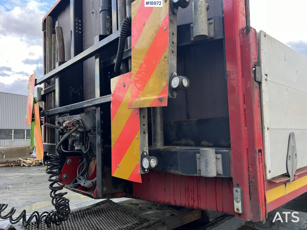 Нискорамна площадка полуремарке HRD 3 akslet  jumbosemi: снимка 21