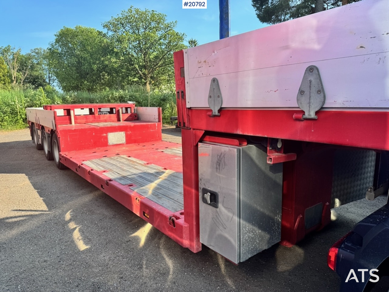 HRD Brønnsemi - Нискорамна площадка полуремарке: снимка 2 HRD Brønnsemi - Нискорамна площадка полуремарке: снимка 2
