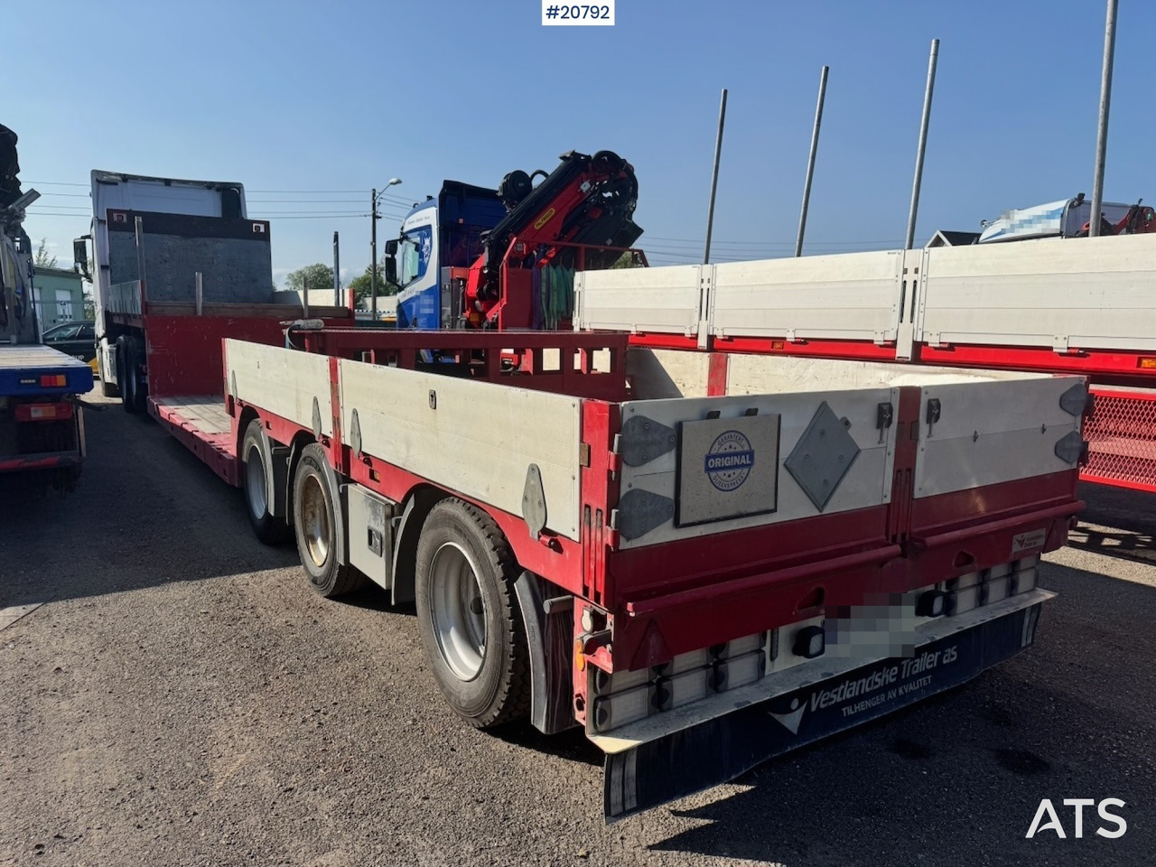 HRD Brønnsemi - Нискорамна площадка полуремарке: снимка 5 HRD Brønnsemi - Нискорамна площадка полуремарке: снимка 5