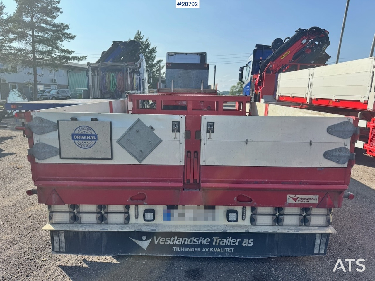 HRD Brønnsemi - Нискорамна площадка полуремарке: снимка 4 HRD Brønnsemi - Нискорамна площадка полуремарке: снимка 4