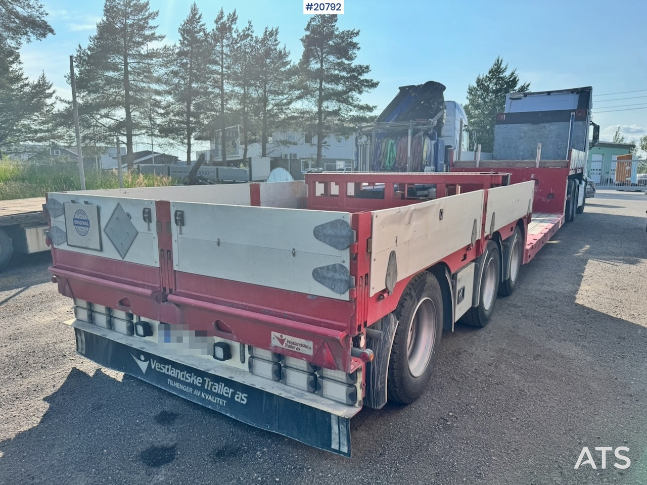 HRD Brønnsemi - Нискорамна площадка полуремарке: снимка 3 HRD Brønnsemi - Нискорамна площадка полуремарке: снимка 3