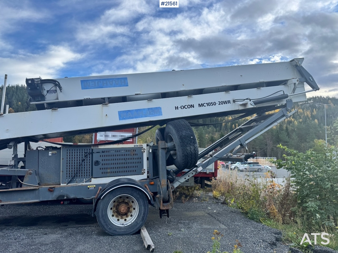 Haahjem H-OCON MC1050-20WR Transportbånd - Лентов транспортьор: снимка 3 Haahjem H-OCON MC1050-20WR Transportbånd - Лентов транспортьор: снимка 3