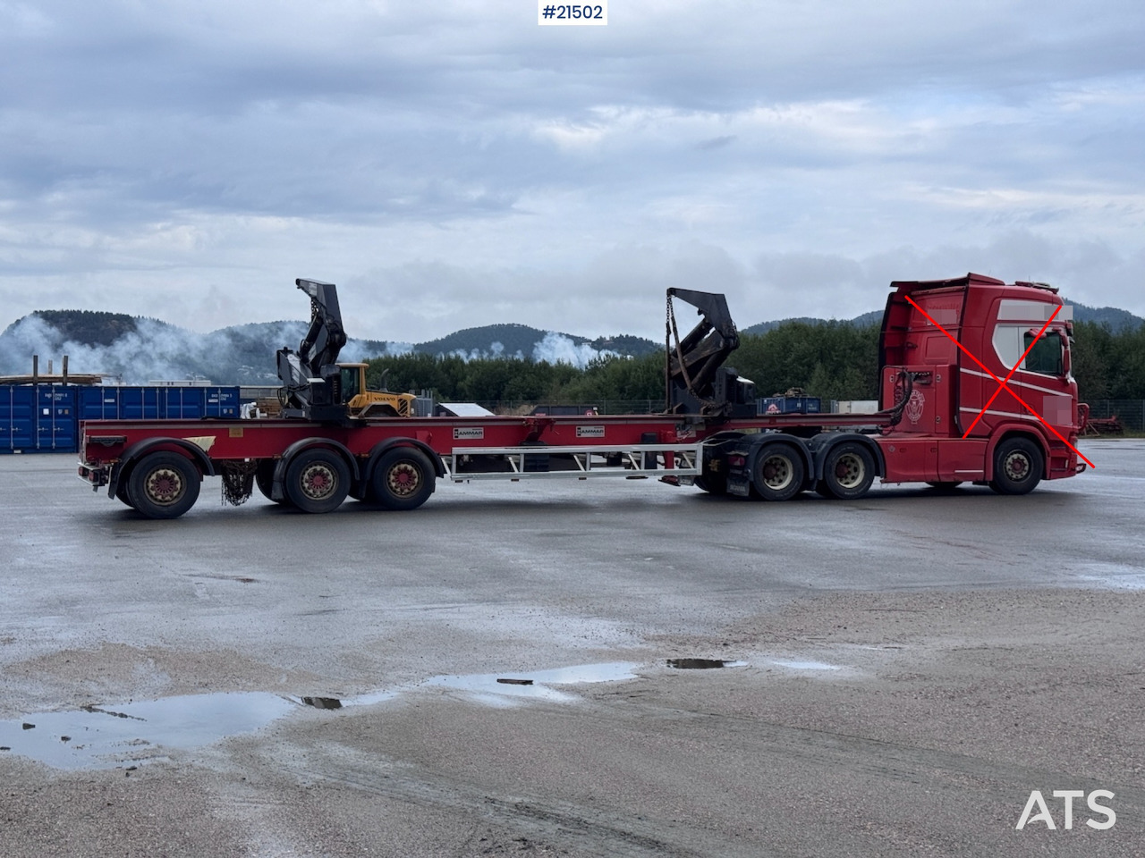 Hammar 195 S Sidelaster - Шаси полуремарке: снимка 1 Hammar 195 S Sidelaster - Шаси полуремарке: снимка 1