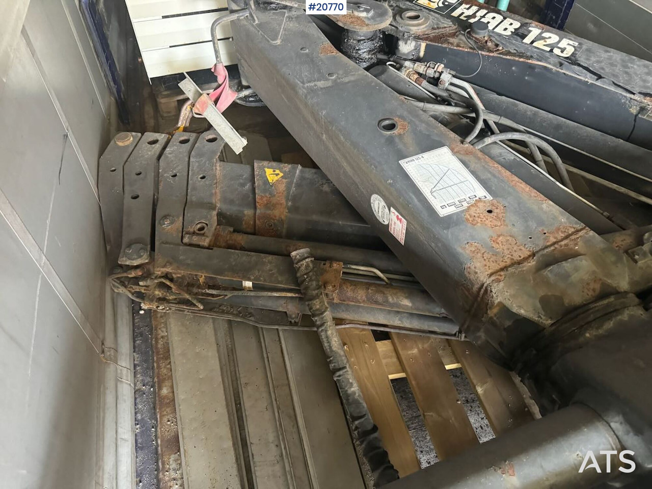 Hiab 125-4 - Кран за камион: снимка 5 Hiab 125-4 - Кран за камион: снимка 5