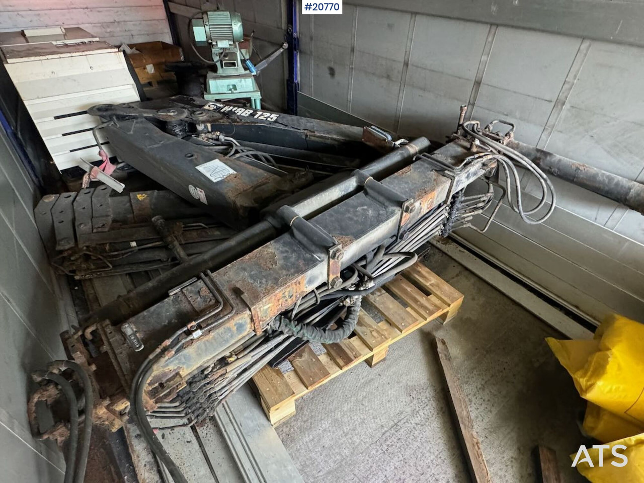 Hiab 125-4 - Кран за камион: снимка 2 Hiab 125-4 - Кран за камион: снимка 2