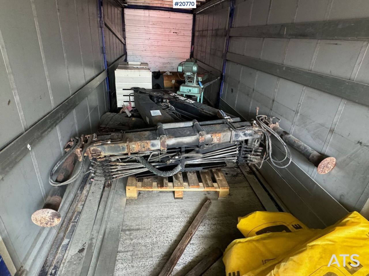 Hiab 125-4 - Кран за камион: снимка 1 Hiab 125-4 - Кран за камион: снимка 1