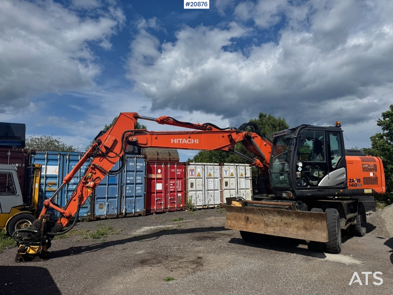 Hitachi ZX140W-5B - Колесен багер: снимка 2 Hitachi ZX140W-5B - Колесен багер: снимка 2