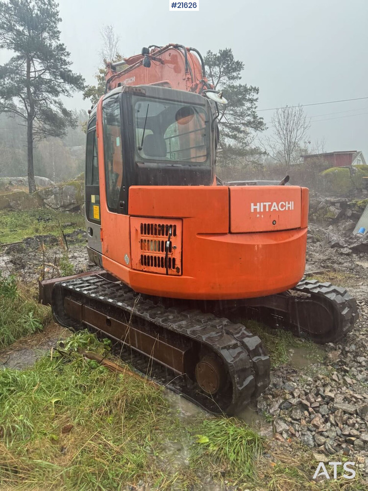 Hitachi ZX85 US Beltegraver m/ 2 skuffer SE VIDEO - Верижен багер: снимка 3 Hitachi ZX85 US Beltegraver m/ 2 skuffer SE VIDEO - Верижен багер: снимка 3
