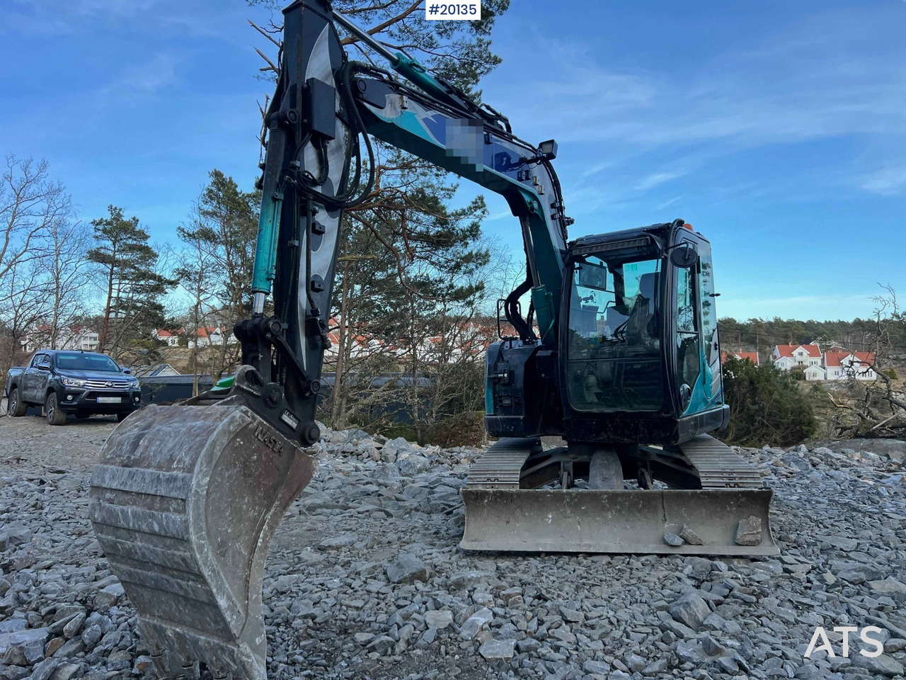 Hitachi ZX85US-6 - Багер: снимка 1 Hitachi ZX85US-6 - Багер: снимка 1