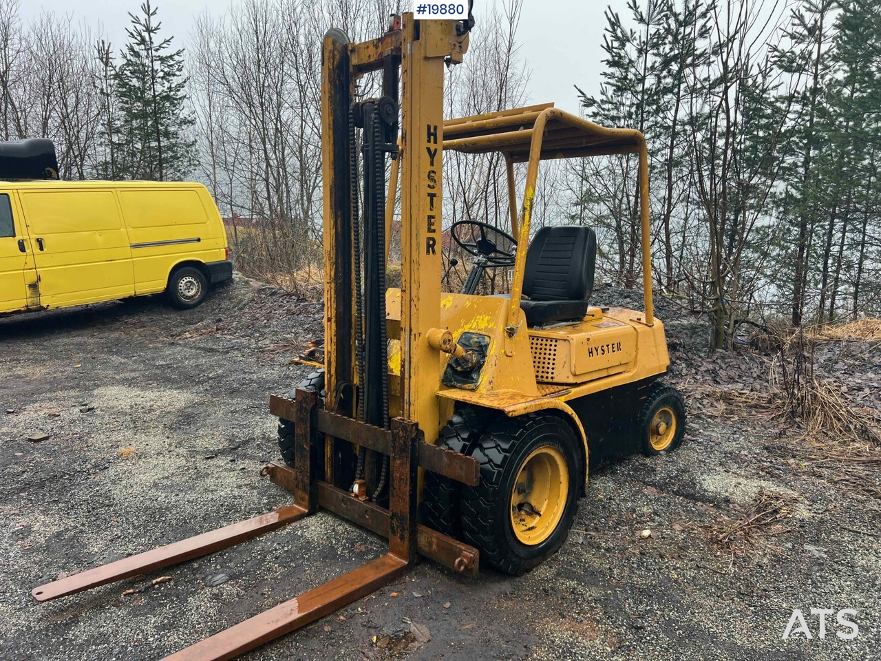 Hyster H60f - Мотокар: снимка 1 Hyster H60f - Мотокар: снимка 1