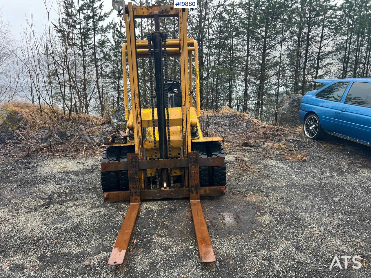 Hyster H60f - Мотокар: снимка 3 Hyster H60f - Мотокар: снимка 3
