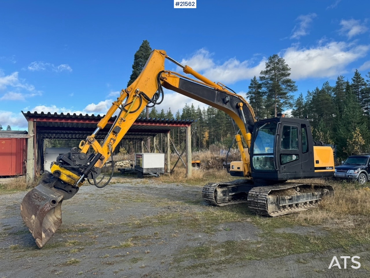 Hyundai 140LC-7 Beltegraver - Верижен багер: снимка 1 Hyundai 140LC-7 Beltegraver - Верижен багер: снимка 1