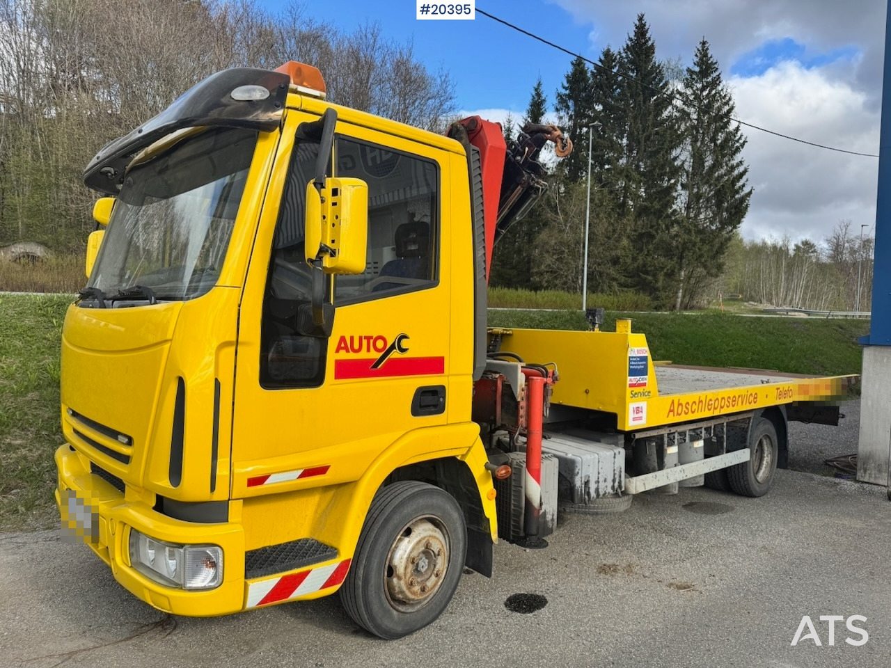 Камион пътна помощ Iveco 75E15: снимка 8