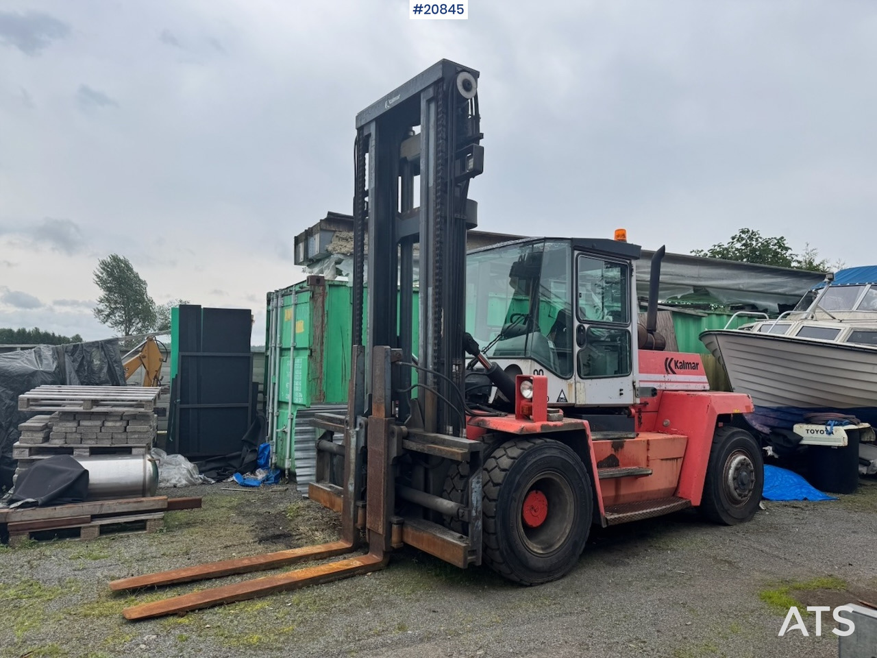 Kalmar DCD 120-6 - Дизелов мотокар: снимка 2 Kalmar DCD 120-6 - Дизелов мотокар: снимка 2