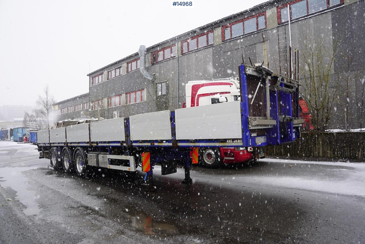 Kel-berg Rettsemi m/uttrekk - Бордово полуремарке/ Платформа: снимка 1 Kel-berg Rettsemi m/uttrekk - Бордово полуремарке/ Платформа: снимка 1