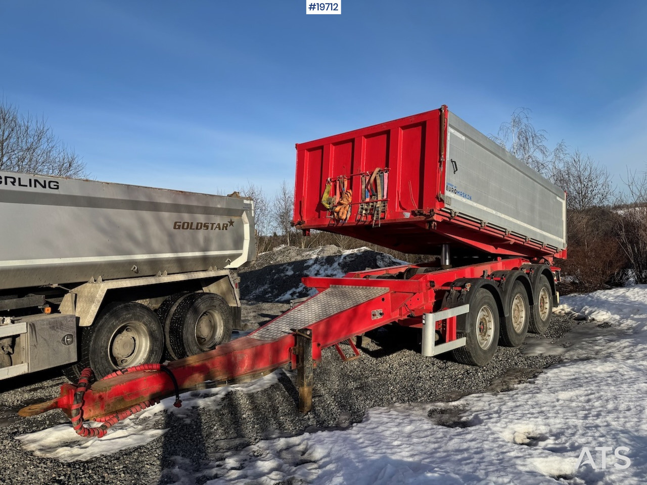 Kel-berg Trippelkjerre - Самосвал ремарке: снимка 1 Kel-berg Trippelkjerre - Самосвал ремарке: снимка 1