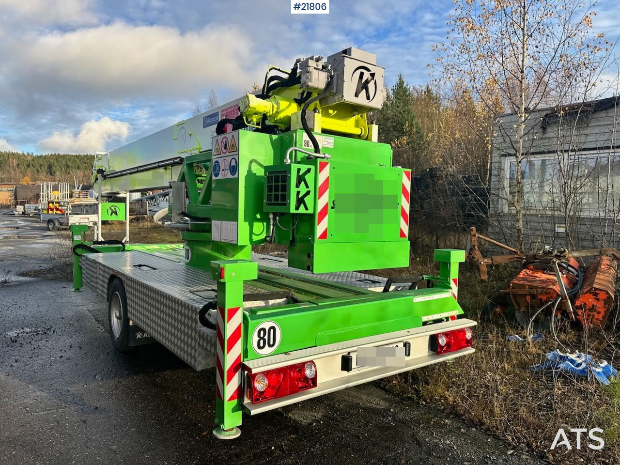 Klaas K21-30 Byggekran. 340 timer! - Самоиздигащ се кулокран: снимка 5 Klaas K21-30 Byggekran. 340 timer! - Самоиздигащ се кулокран: снимка 5