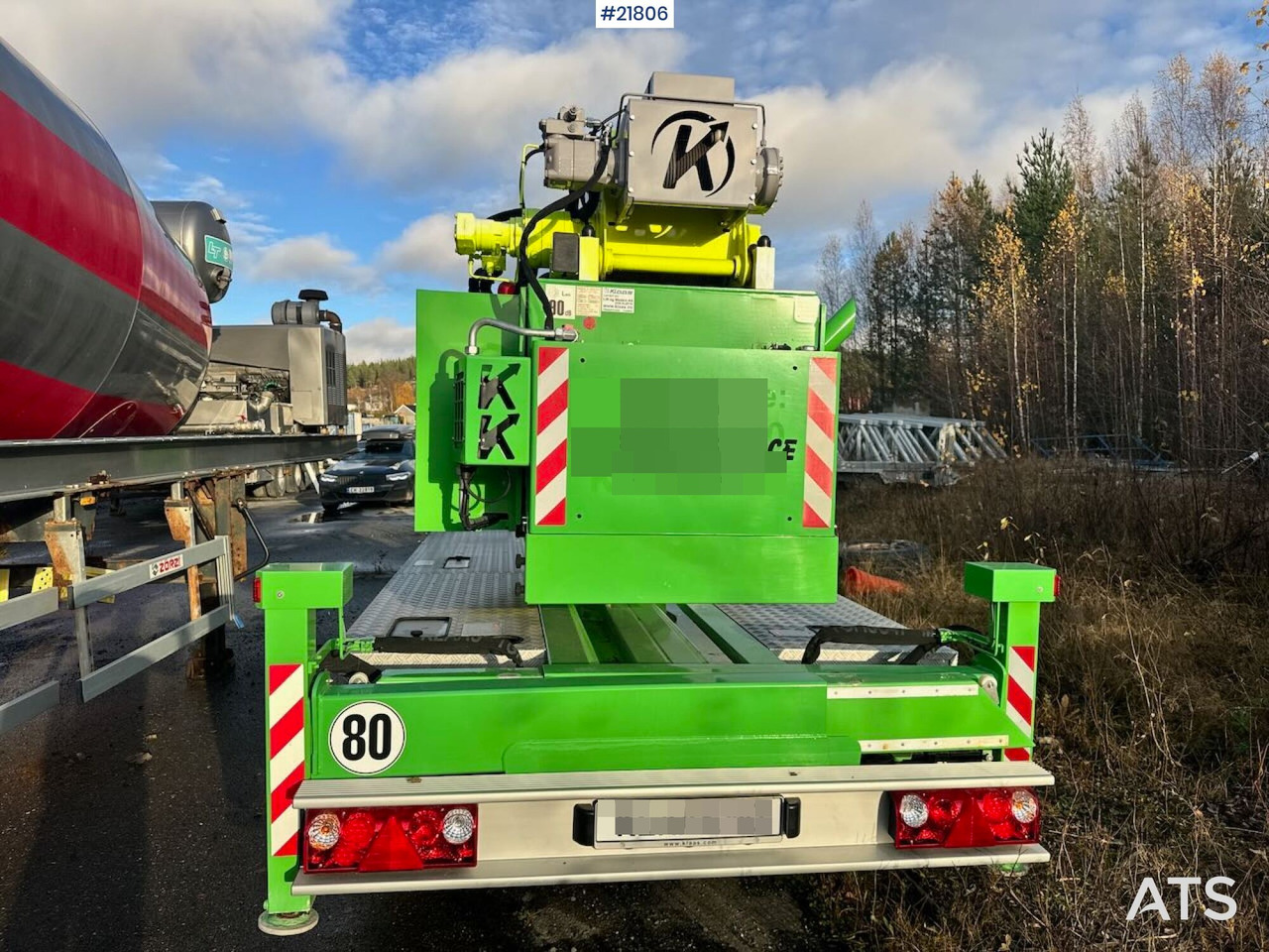 Klaas K21-30 Byggekran. 340 timer! - Самоиздигащ се кулокран: снимка 4 Klaas K21-30 Byggekran. 340 timer! - Самоиздигащ се кулокран: снимка 4