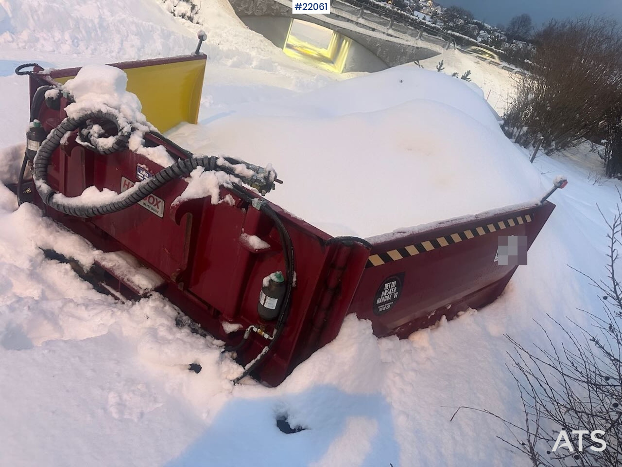 Klappvinge 5,5 m - Гребло за сняг: снимка 4 Klappvinge 5,5 m - Гребло за сняг: снимка 4