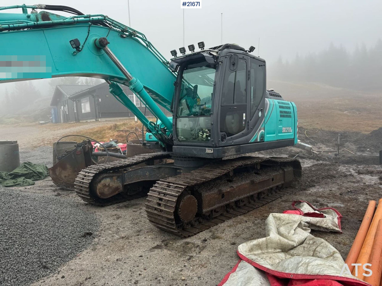 Kobelco SK210LC-10 Beltegraver m/ pusseskuffe, tilt og GPS - Верижен багер: снимка 3 Kobelco SK210LC-10 Beltegraver m/ pusseskuffe, tilt og GPS - Верижен багер: снимка 3