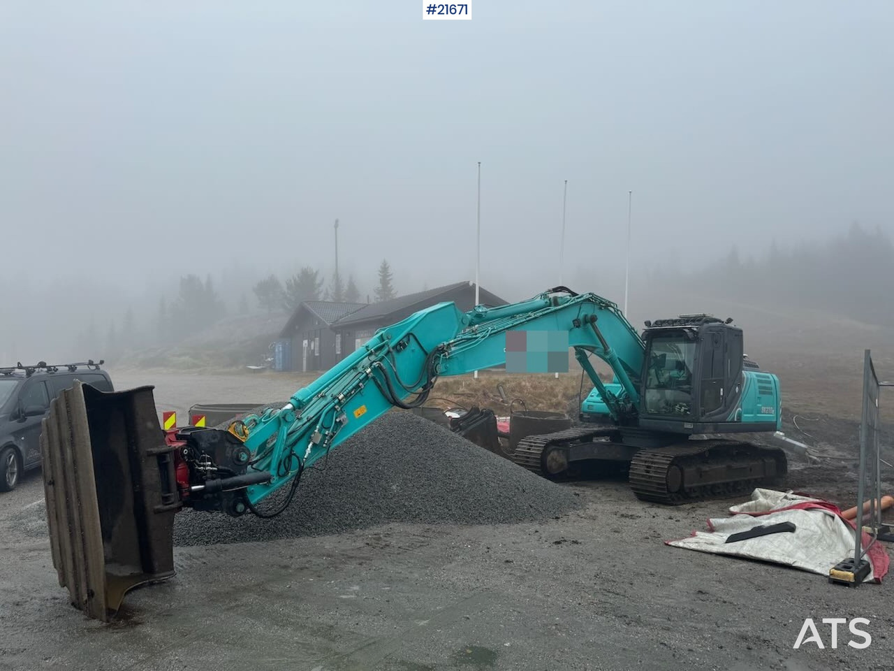 Kobelco SK210LC-10 Beltegraver m/ pusseskuffe, tilt og GPS - Верижен багер: снимка 1 Kobelco SK210LC-10 Beltegraver m/ pusseskuffe, tilt og GPS - Верижен багер: снимка 1