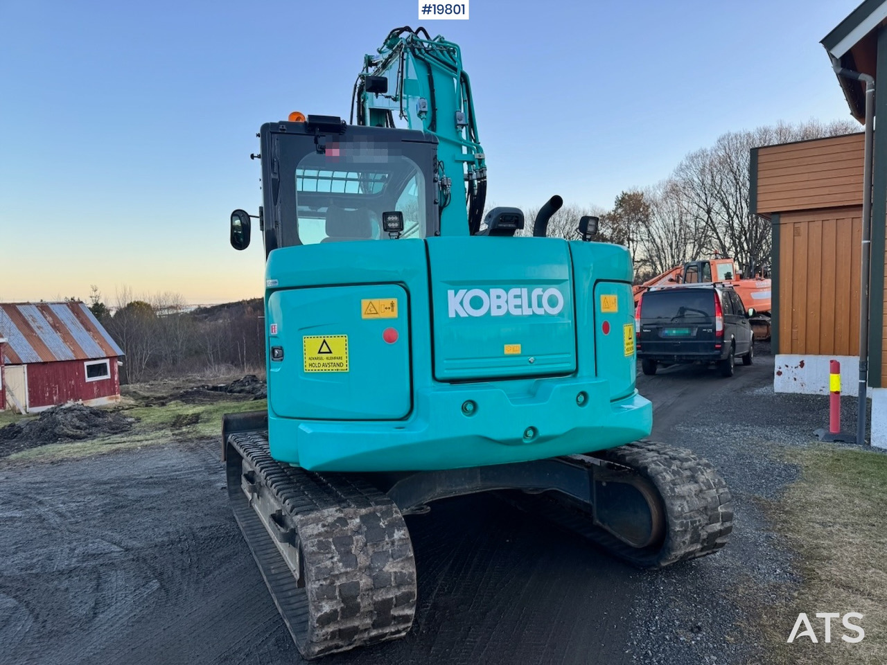 Kobelco SK75SR-3E - Багер: снимка 4 Kobelco SK75SR-3E - Багер: снимка 4
