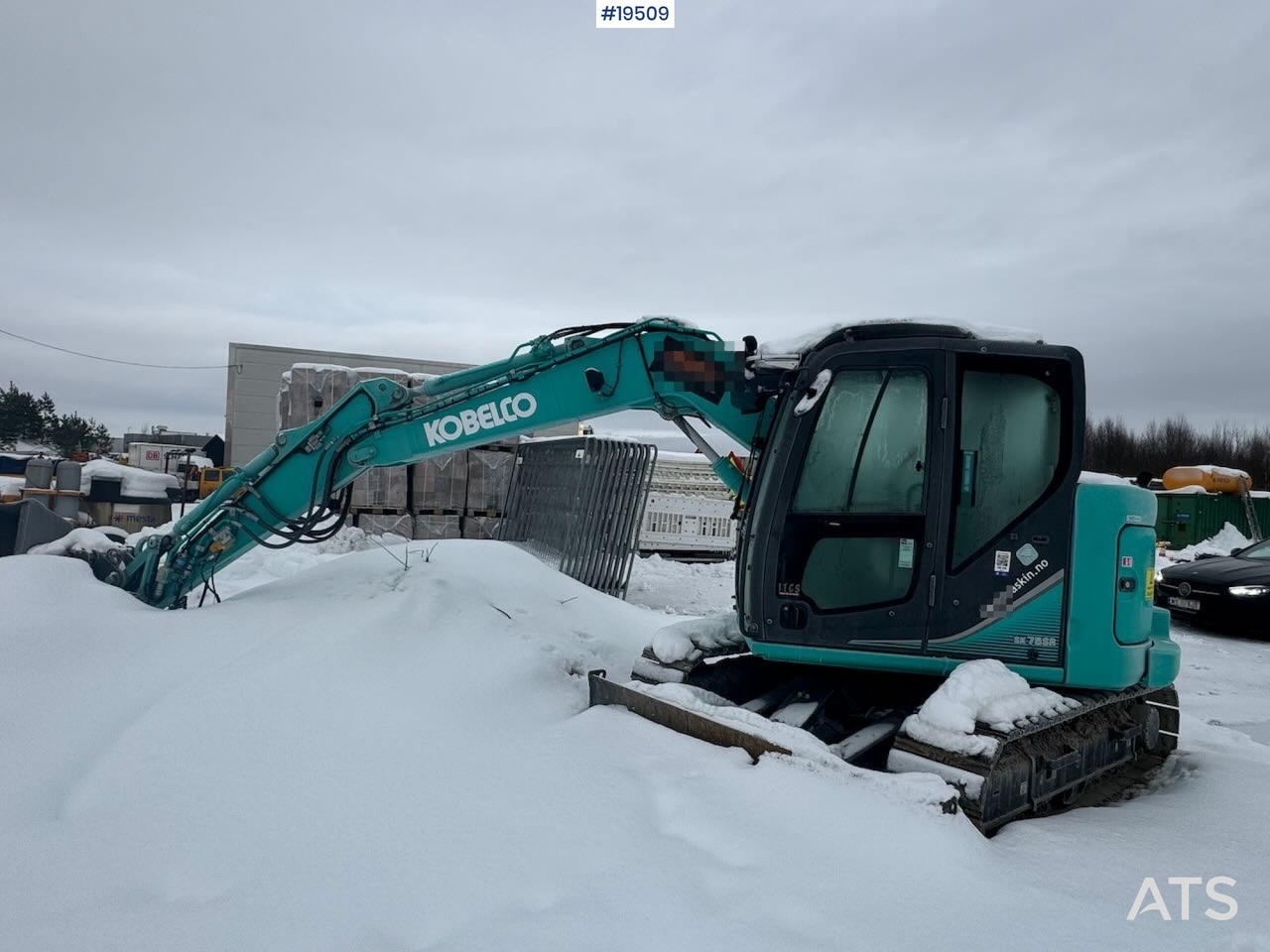 Kobelco SK75SR-3E - Багер: снимка 1 Kobelco SK75SR-3E - Багер: снимка 1