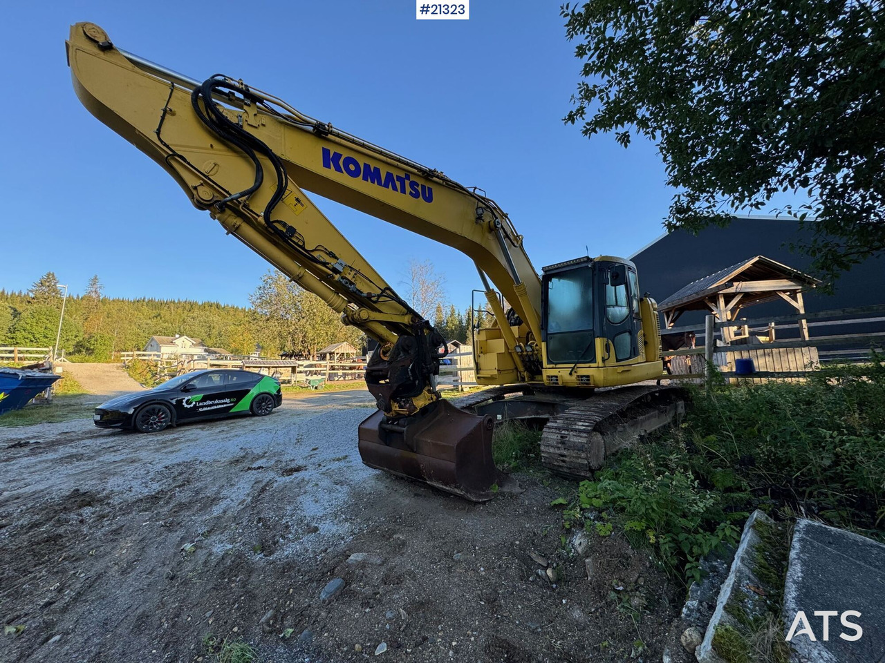Komatsu PC228 m/ pusseskuffe og rotortilt! - Верижен багер: снимка 2 Komatsu PC228 m/ pusseskuffe og rotortilt! - Верижен багер: снимка 2
