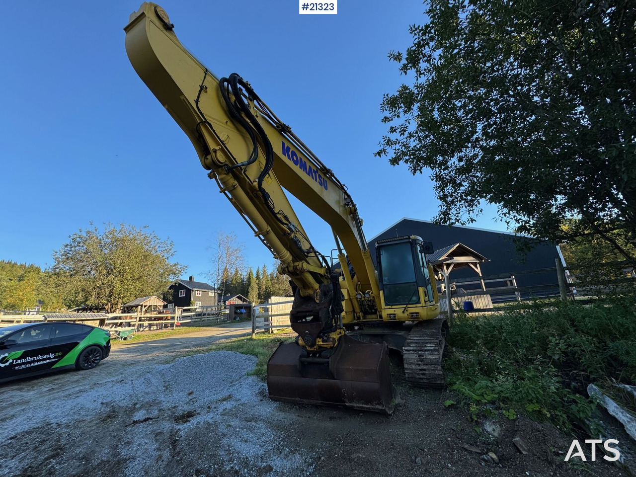 Komatsu PC228 m/ pusseskuffe og rotortilt! - Верижен багер: снимка 3 Komatsu PC228 m/ pusseskuffe og rotortilt! - Верижен багер: снимка 3